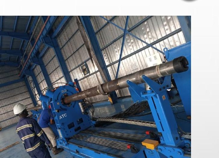 Torque make-up machine in the ATC workshop